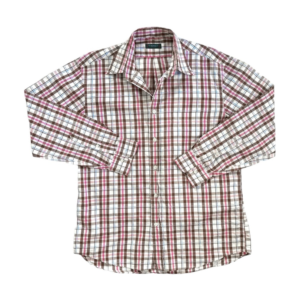 Plaid Button Down Shirt Men’s Medium